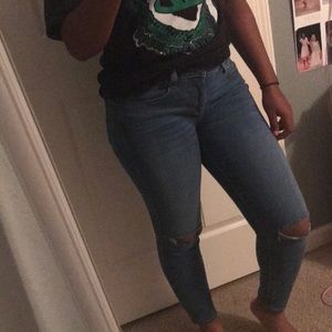 Low Rise Skinny Jeans